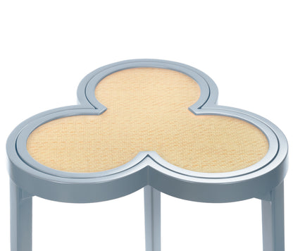 Light Blue Clover Cigar Table