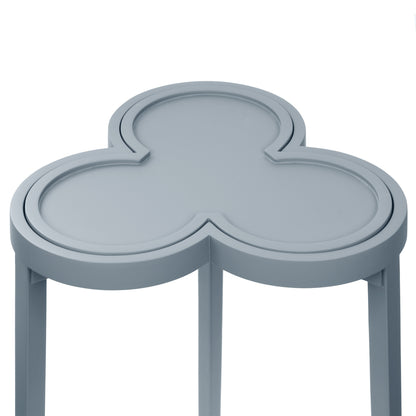 Light Blue Clover Cigar Table