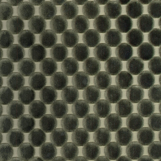 Dance Cactus Velvet Puffy Dots Fabric