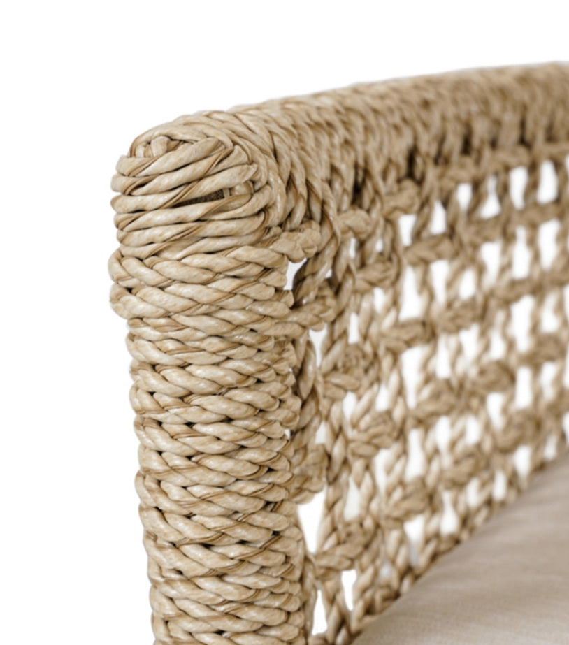 Woven Cord Outdoor Dining Chair