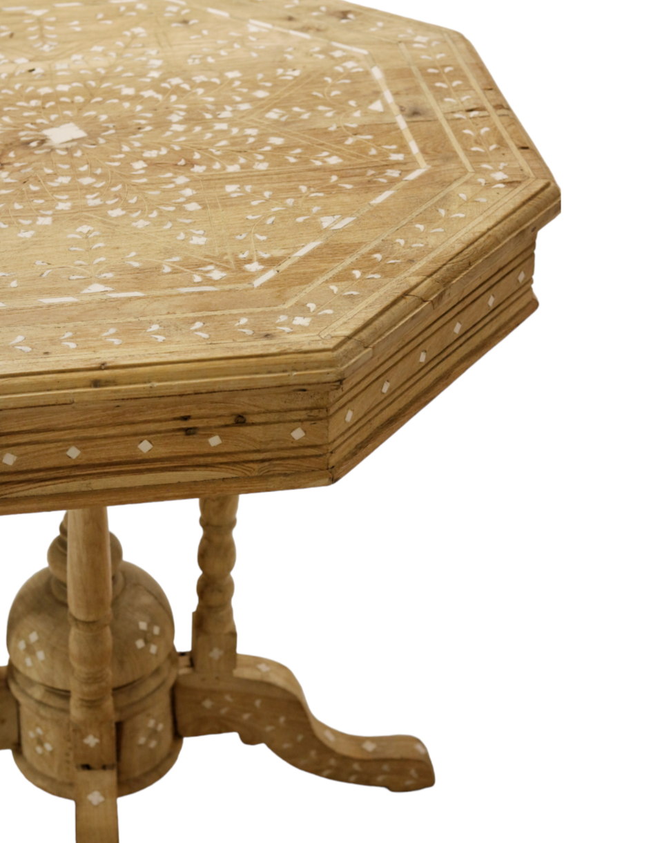 Hexagon Antique Table