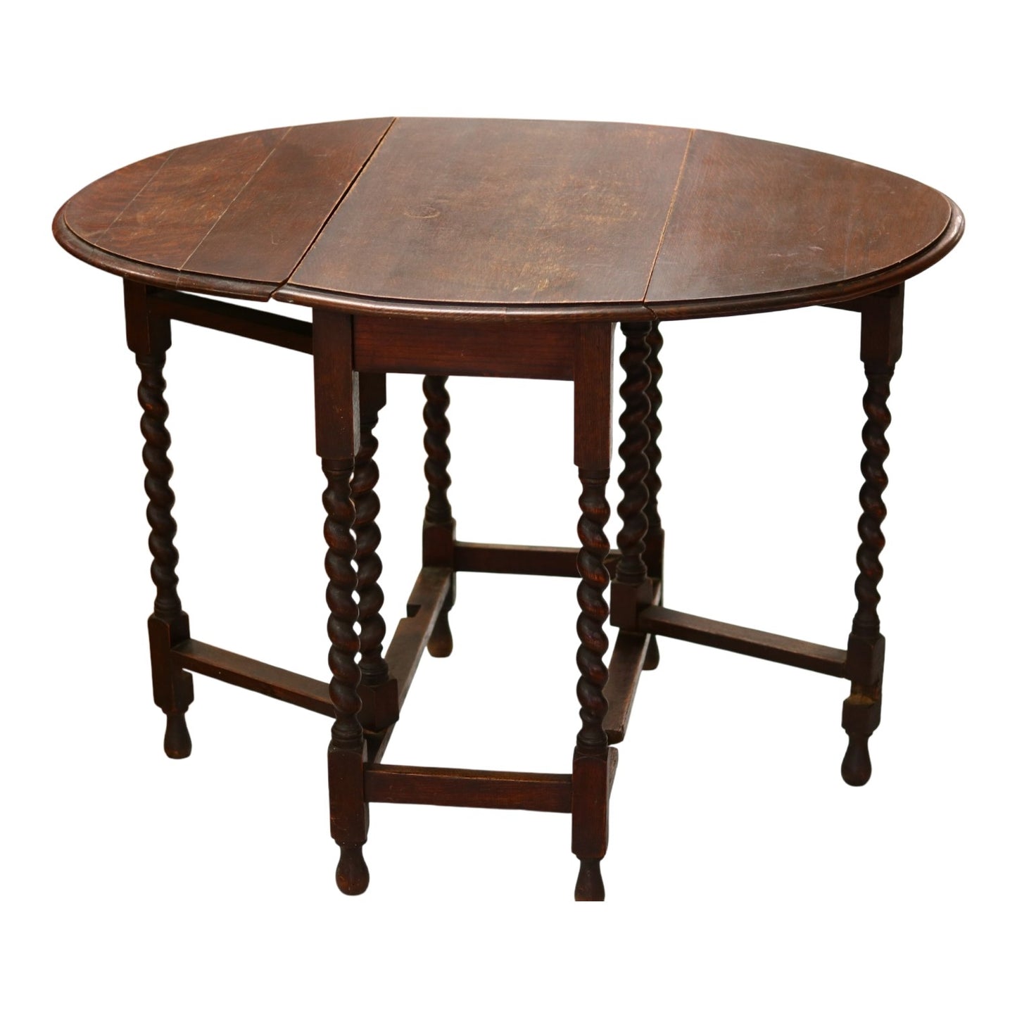 Barley Twist Gateleg Drop Leaf Table
