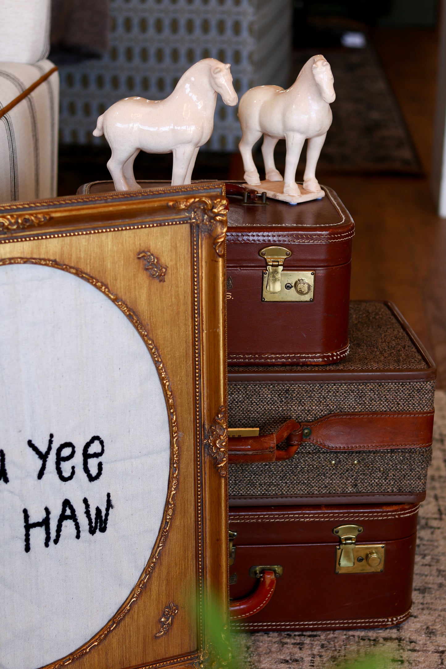 Emroidered Yee Haw Art