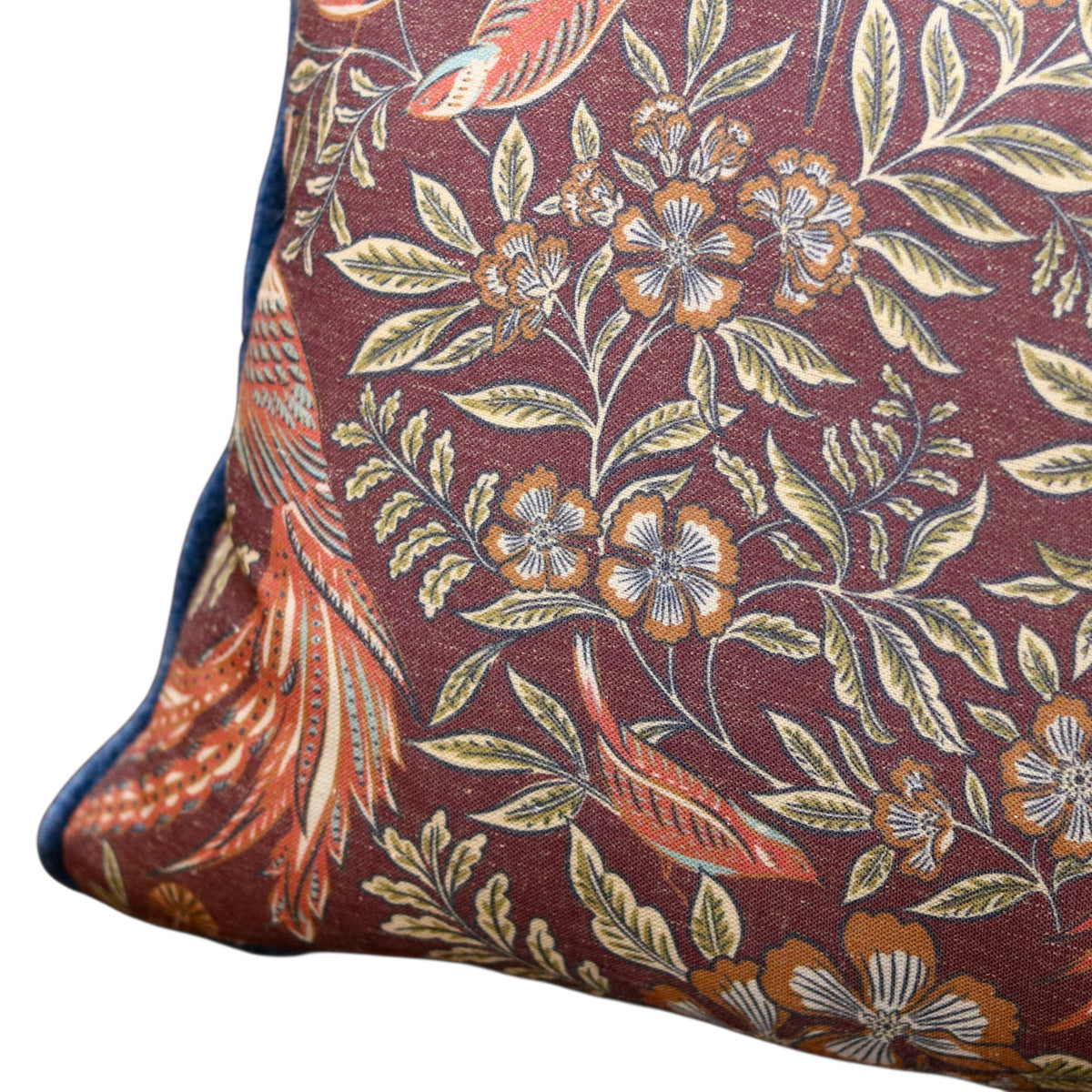Maroon Lumbar Pillow - 16" x 22"