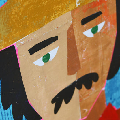 "The cowboy who can't make up his mind" by Amanda Sneed