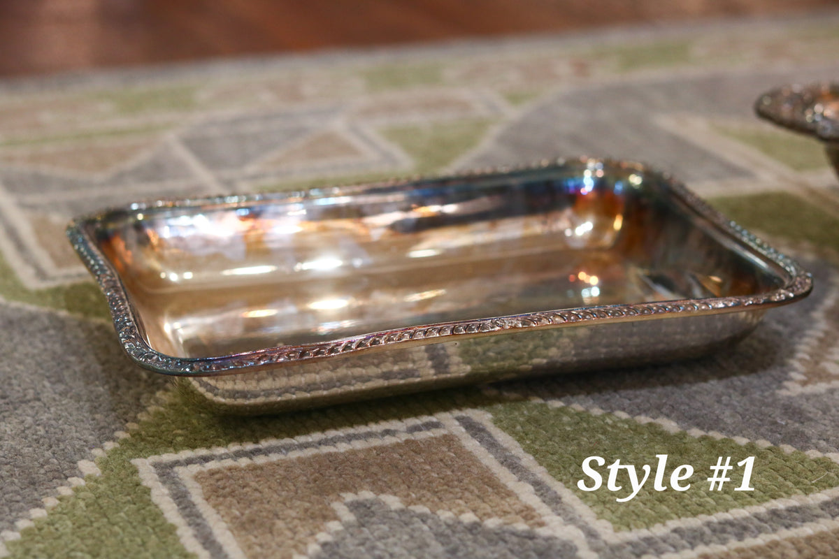 Antique Silver Trays