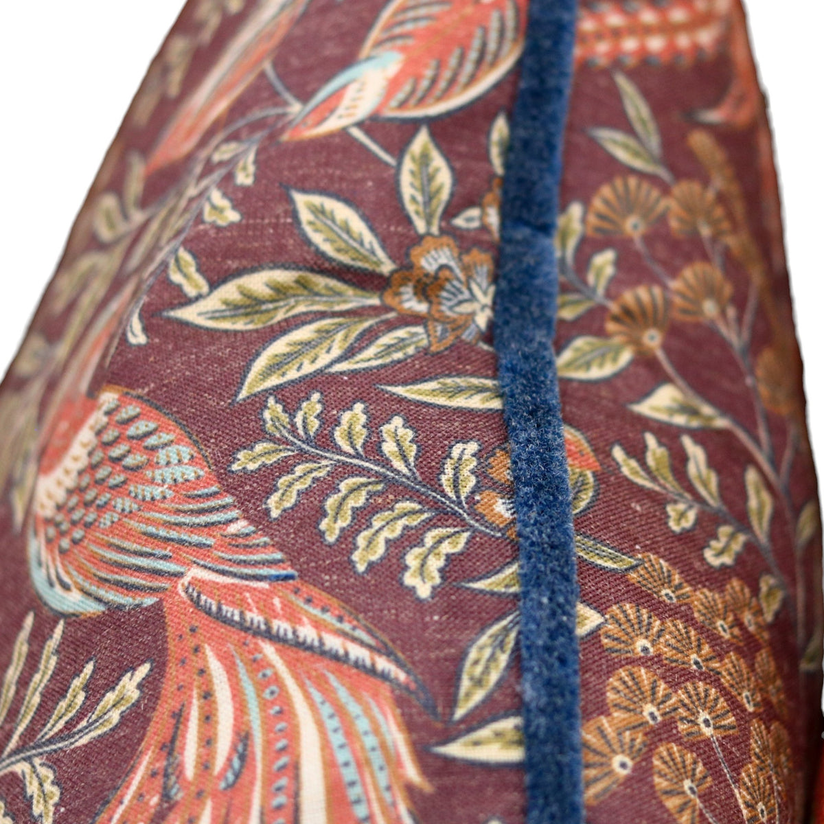 Maroon Lumbar Pillow - 16" x 22"