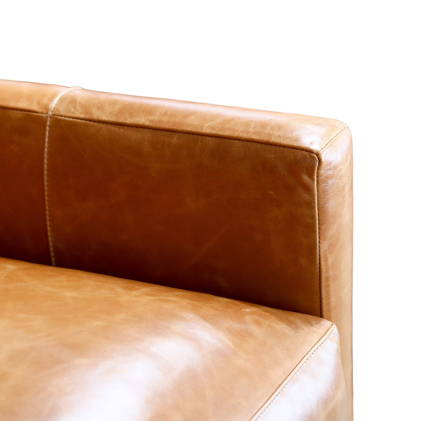 Allie Leather Swivel Chair