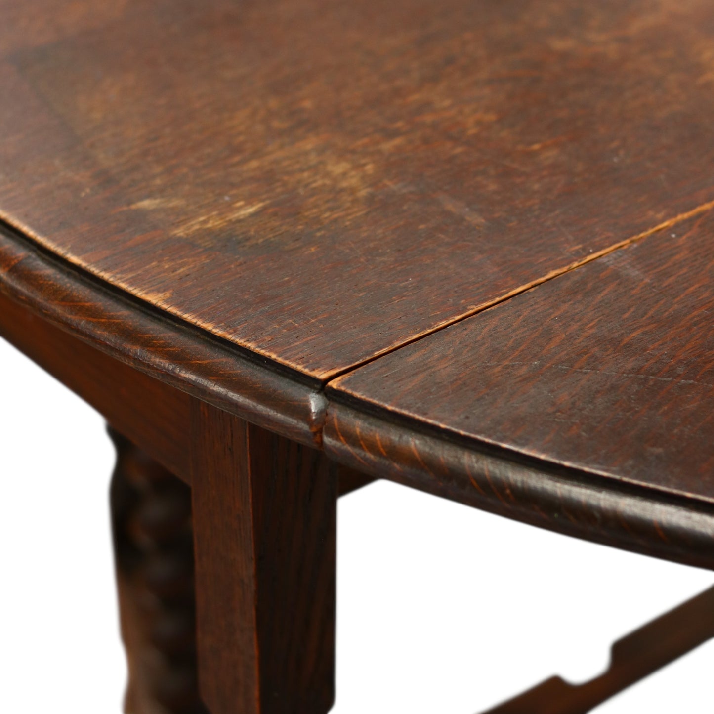 Barley Twist Gateleg Drop Leaf Table