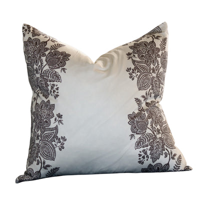 Raj Chocolate & White Sham - Euro