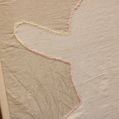 Framed Embroidered Cowboy Silhouette