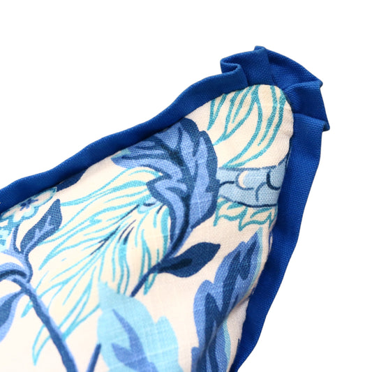Vern Blue Pillow - 22"
