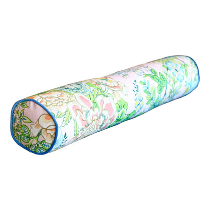 Pink Floral Bolster - 50" L