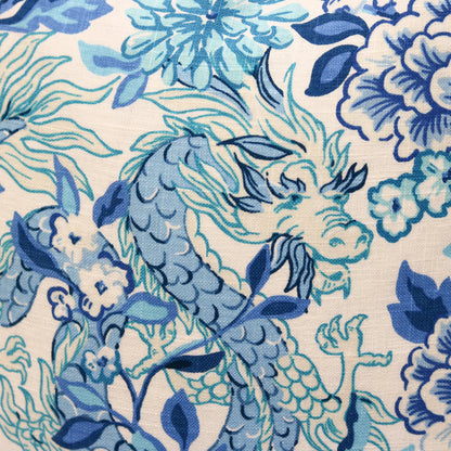 Vern Blue Pillow - 22"