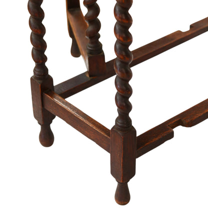 Barley Twist Gateleg Drop Leaf Table