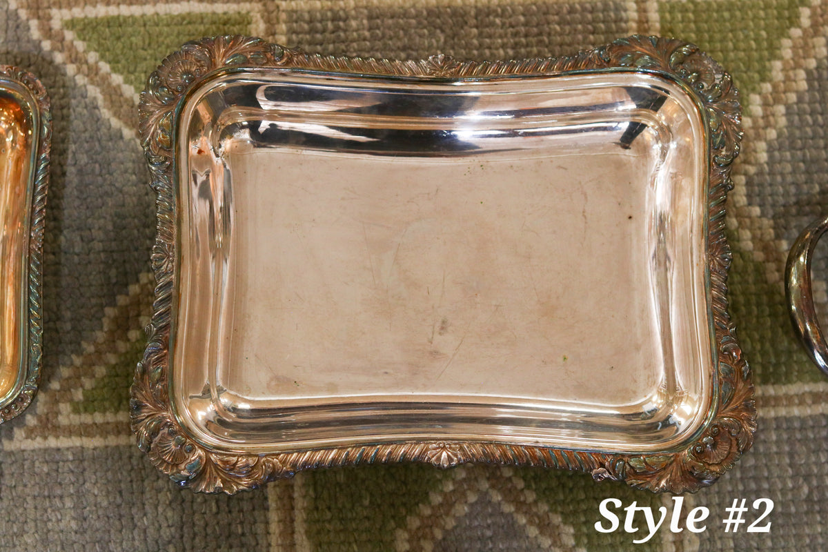 Antique Silver Trays
