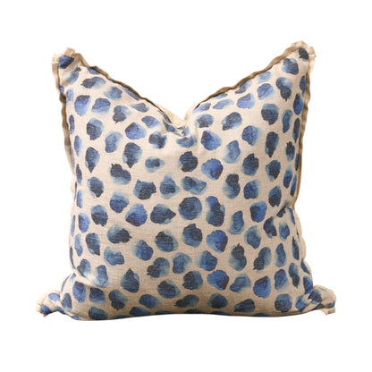 Mikado Indigo Pillow - 22"