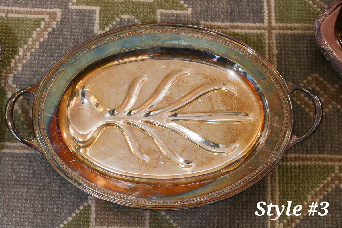 Antique Silver Trays