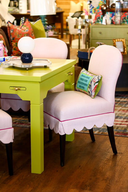 Chartreuse Game Table