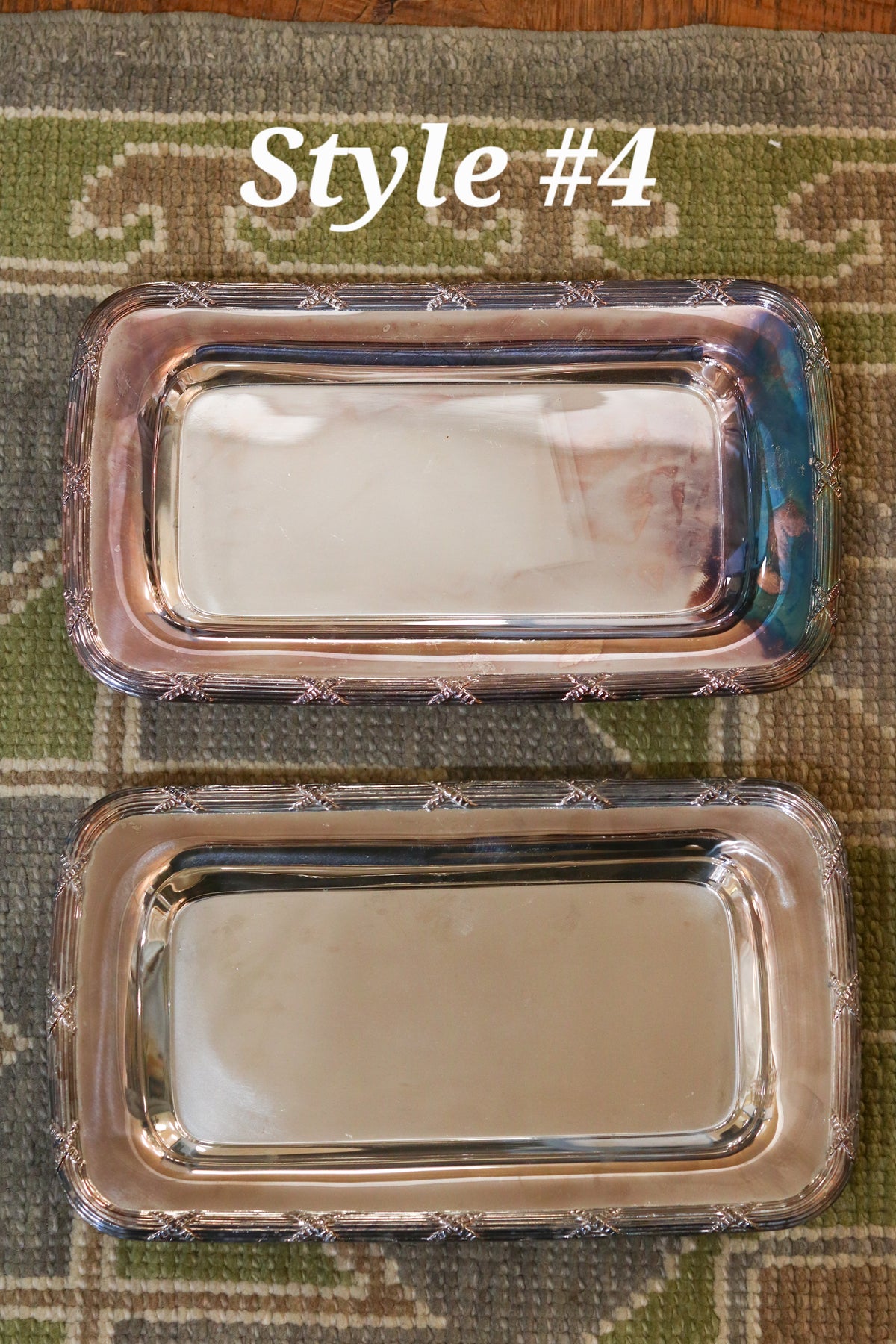 Antique Silver Trays