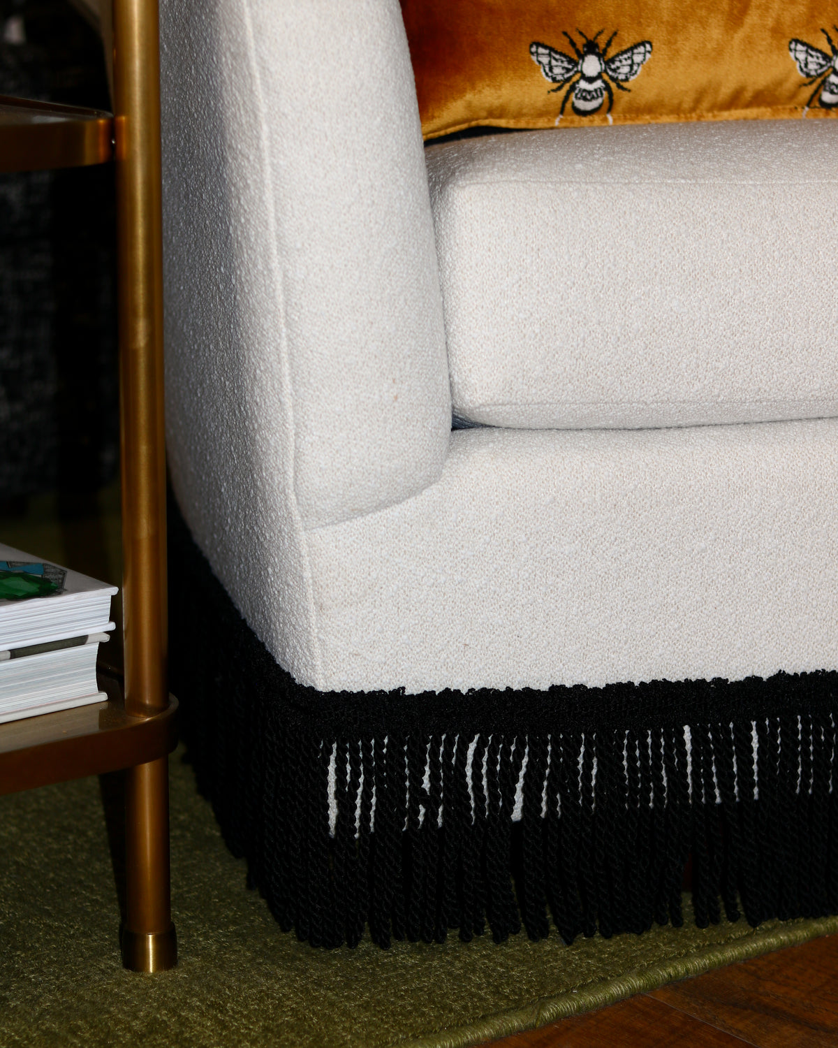 White Sheep Swivel Chair
