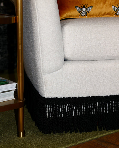 White Sheep Swivel Chair