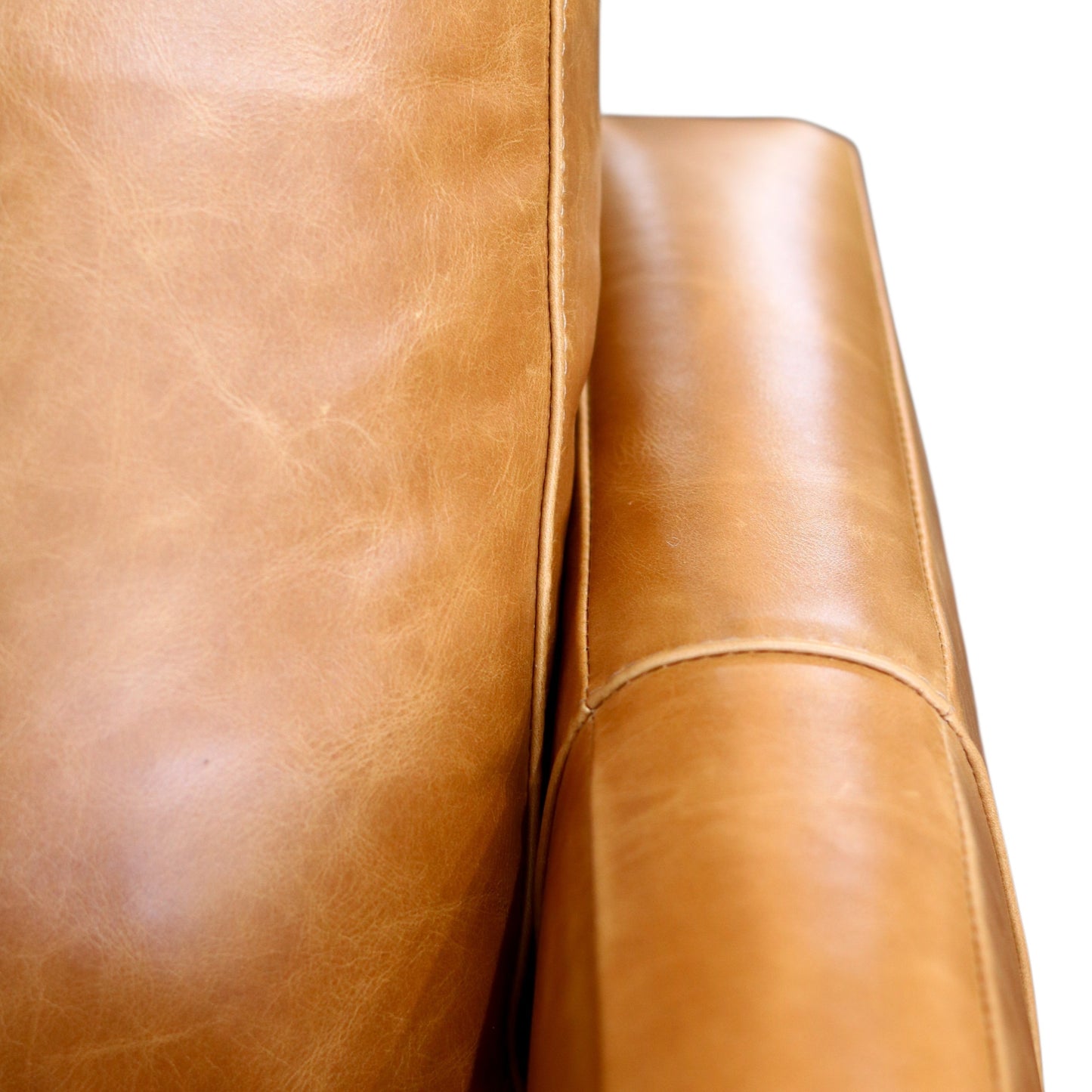Allie Leather Swivel Chair