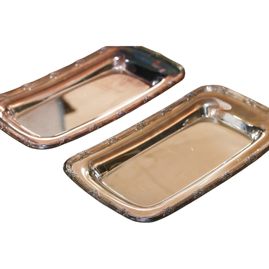Antique Silver Trays