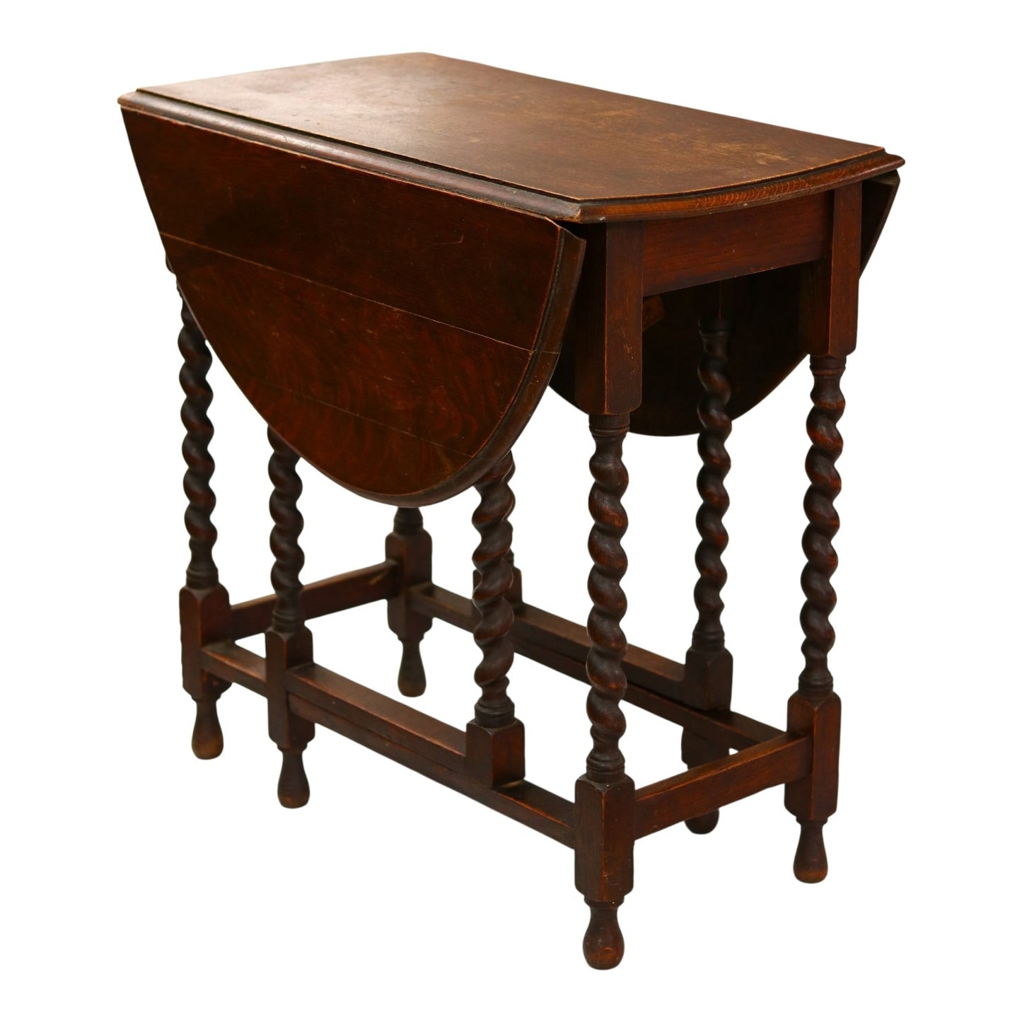 Barley Twist Gateleg Drop Leaf Table