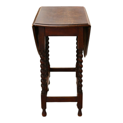 Barley Twist Gateleg Drop Leaf Table
