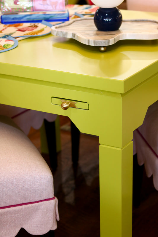 Chartreuse Game Table