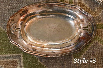 Antique Silver Trays