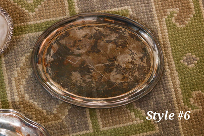 Antique Silver Trays