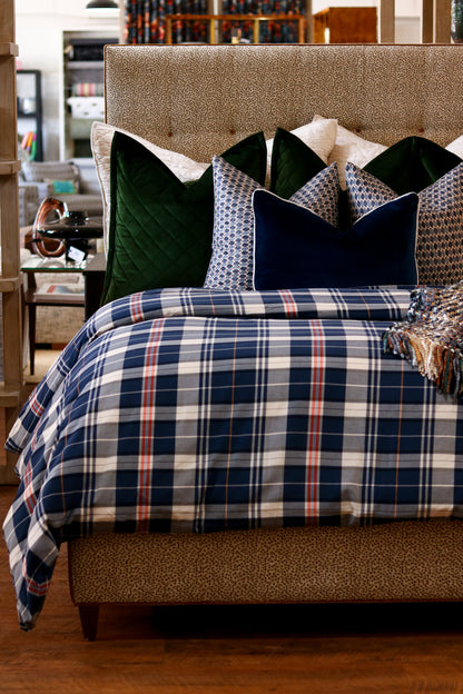 Lapis Velvet Pillow