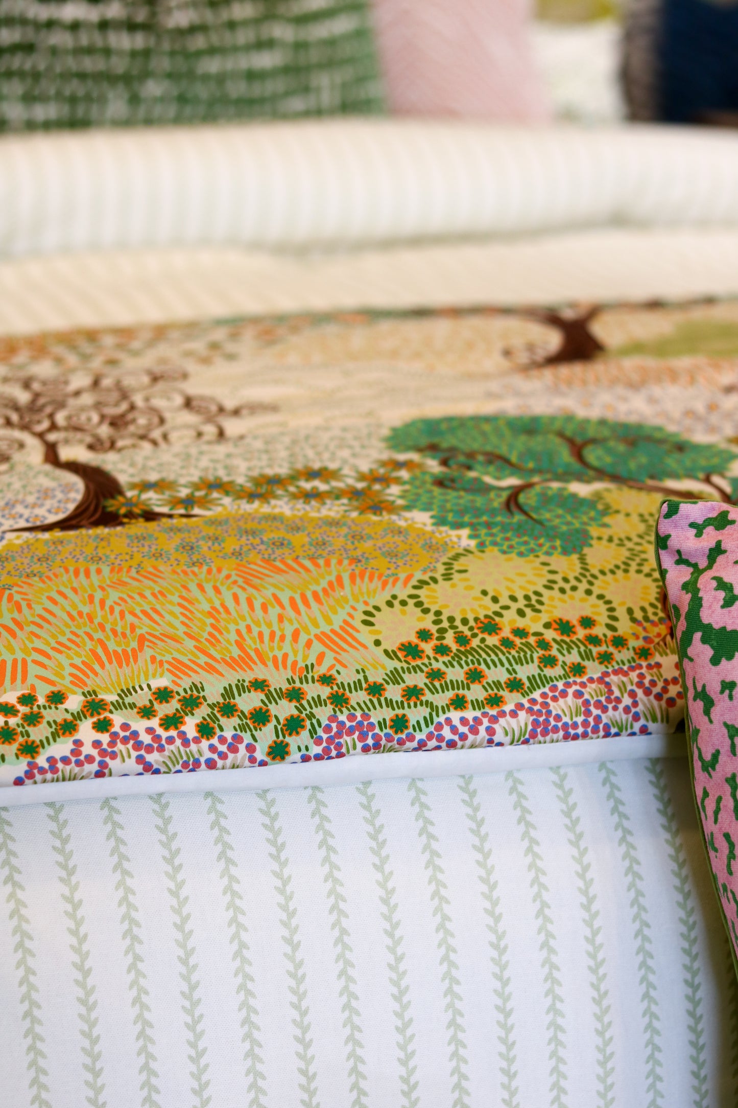 Ida Whimsical Bed Scarf - Queen