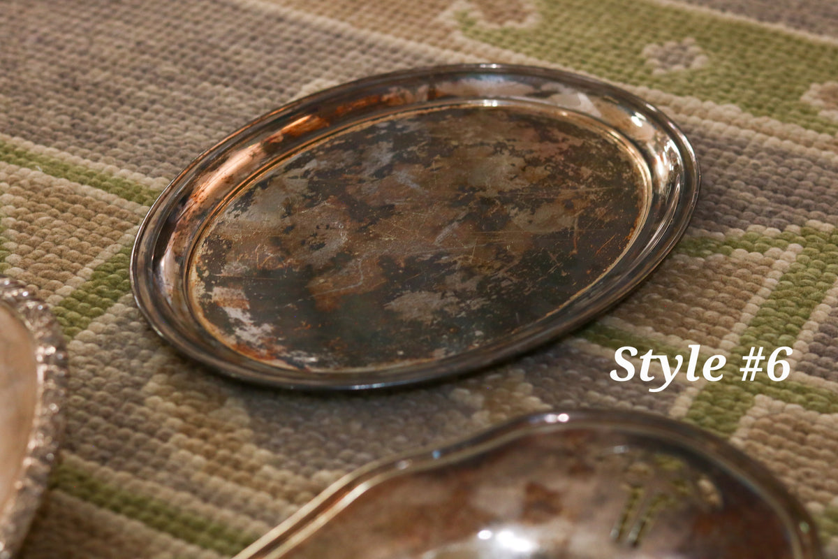 Antique Silver Trays