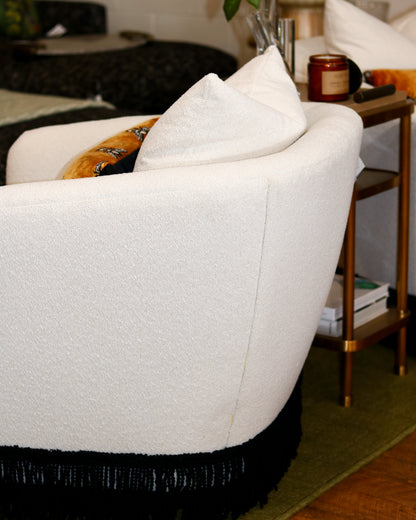 White Sheep Swivel Chair