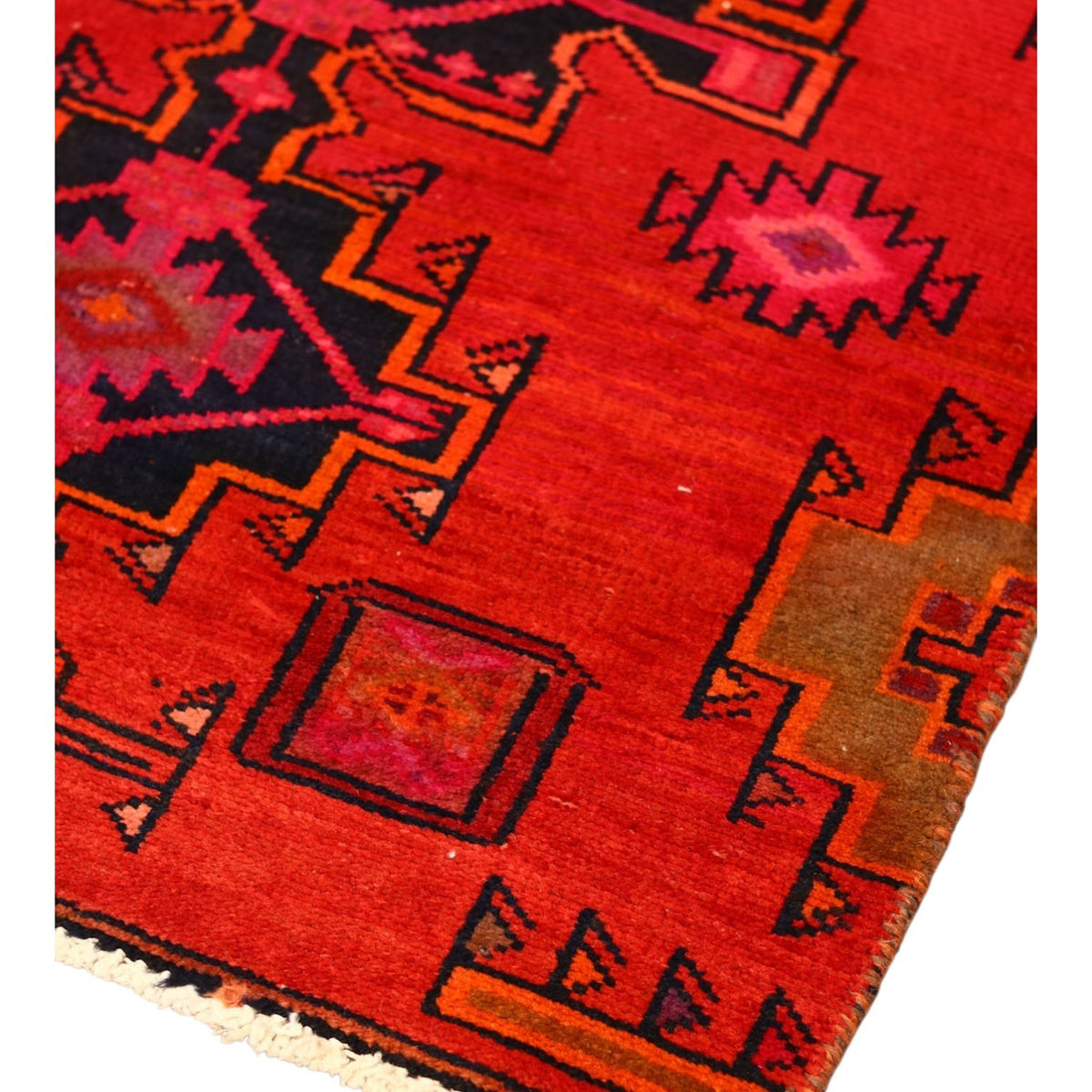 2'7" x 12' Hot Pink Angora Oushak Runner