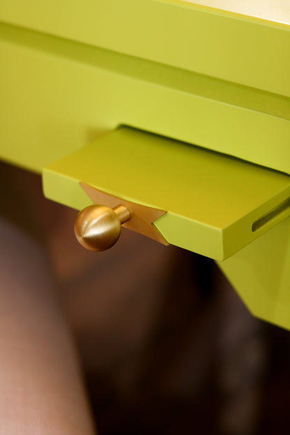 Chartreuse Game Table