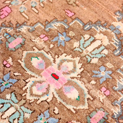 2'9" x 8'6" Orange Angora Oushak Runner