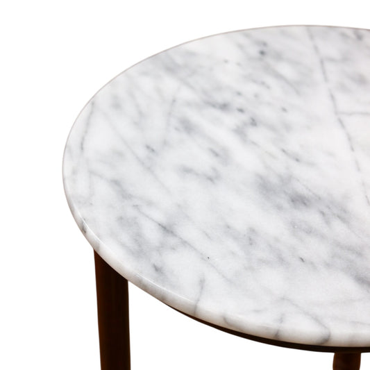 Antique Marble Accent Table