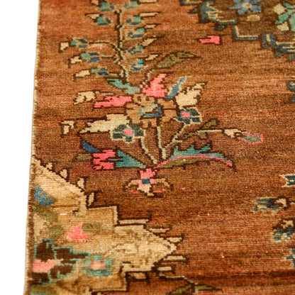 2'9" x 8'6" Orange Angora Oushak Runner