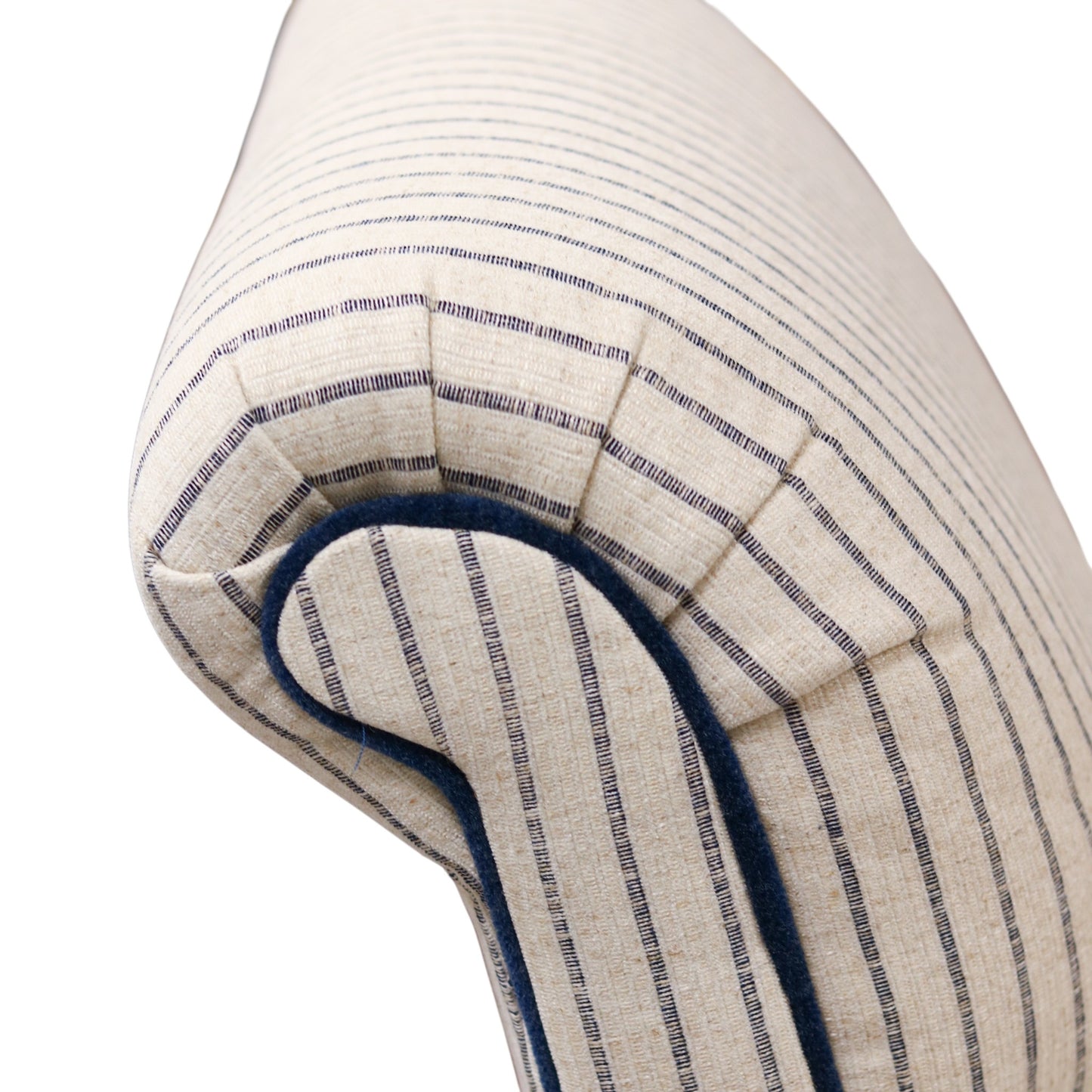 Blue & White Striped Ellis Chair