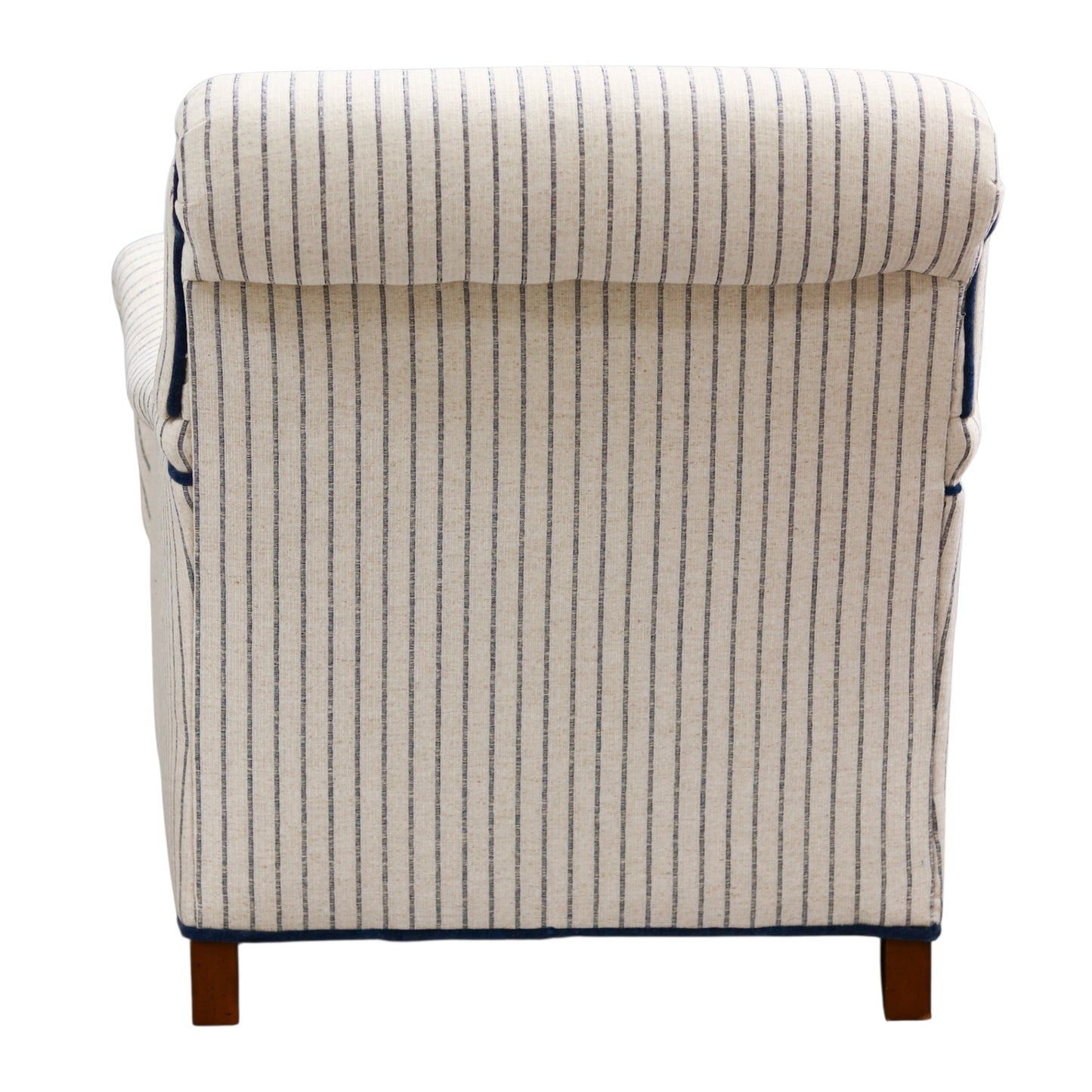 Blue & White Striped Ellis Chair
