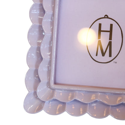Square Scalloped Photo Frame