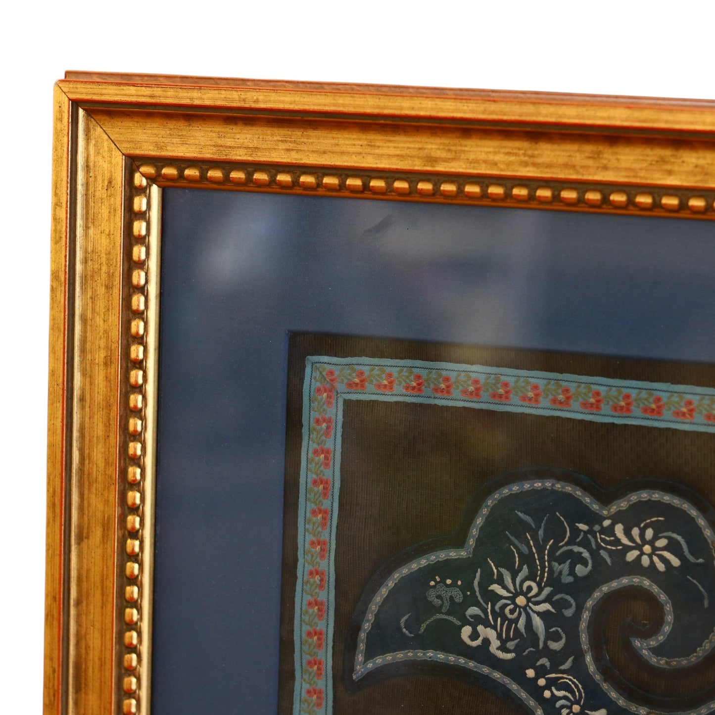 Antique Framed Embroidered Piece