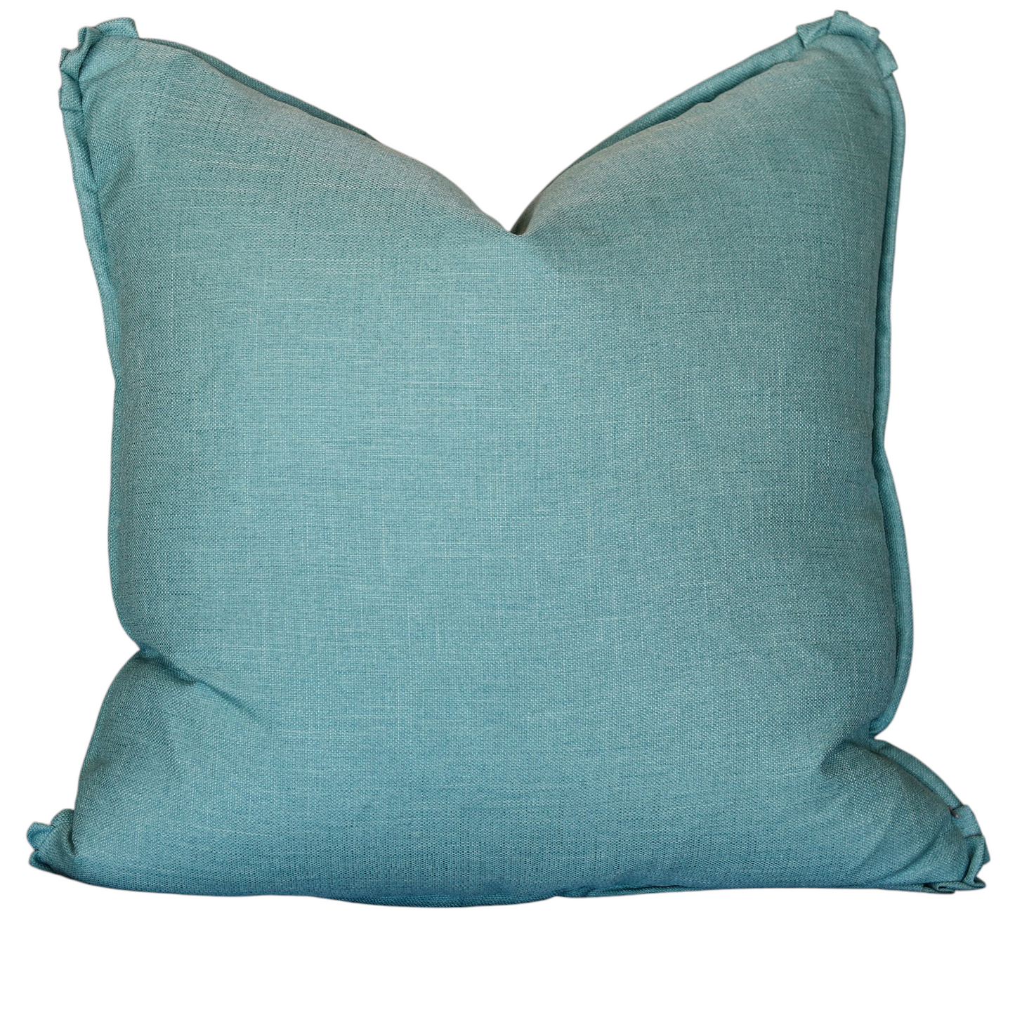 25" Teal Floral Pillow