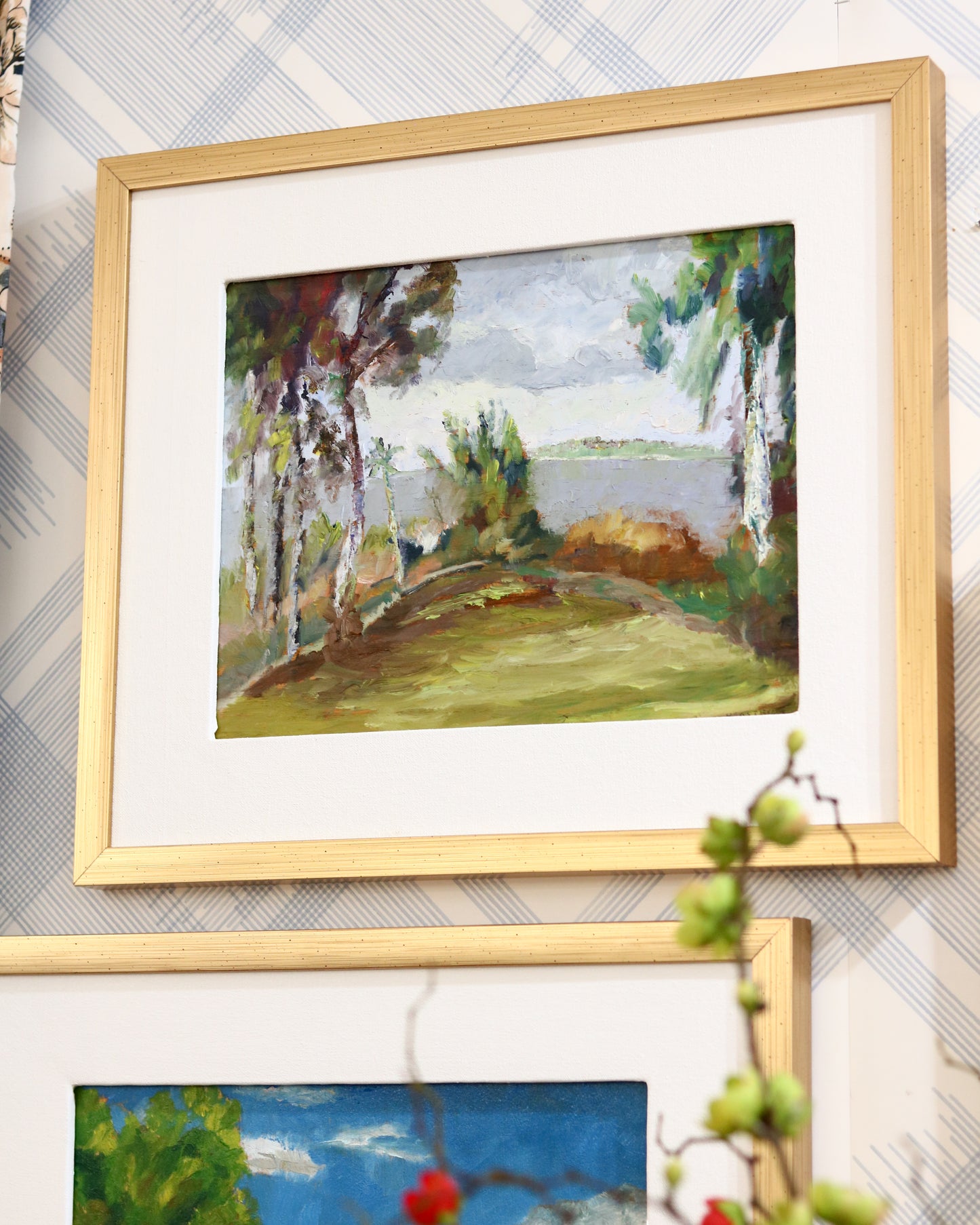 "Lone Palm" by Painting by John Hegstrom