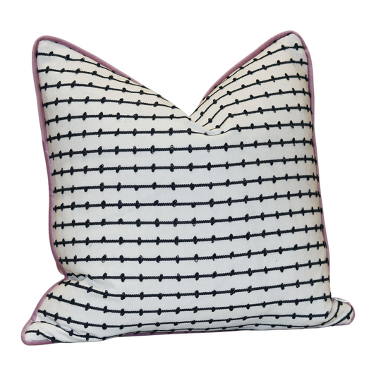 22" Lilac Flower Pillow