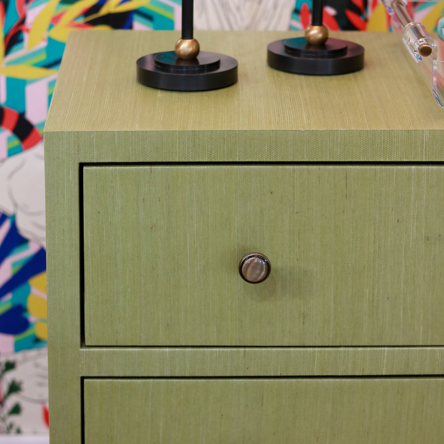 Green Wrapped Dresser